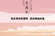 竞价竞价托管吗  竞价网站托管