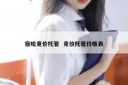 宿松竞价托管  竞价托管价格表