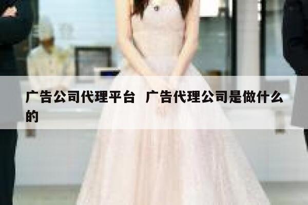 广告公司代理平台  广告代理公司是做什么的 第1张