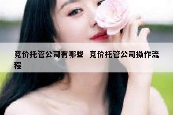 竞价托管公司有哪些  竞价托管公司操作流程