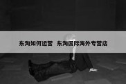 东淘如何运营  东淘国际海外专营店