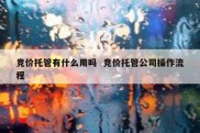 竞价托管有什么用吗  竞价托管公司操作流程