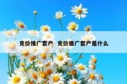 竞价推广套户  竞价推广套户是什么