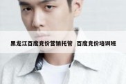 黑龙江百度竞价营销托管  百度竞价培训班
