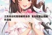 江苏竞价托管找哪家合作  竞价托管公司操作流程