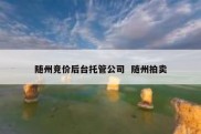 随州竞价后台托管公司  随州拍卖