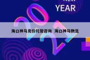 海口神马竞价托管咨询  海口神马物流