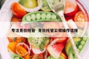 专注竞价托管  竞价托管公司操作流程