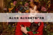 线上引流  线上引流线下推广方案