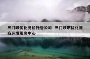 三门峡优化竞价托管公司  三门峡市优化营商环境服务中心