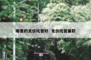 哪里的竞价托管好  竞价托管兼职
