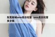 东莞南城sem竞价托管  sem竞价托管多少钱