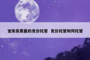 宝安高质量的竞价托管  竞价托管如何托管