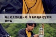 专业的竞价托管公司  专业的竞价托管公司是什么