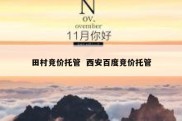 田村竞价托管  西安百度竞价托管