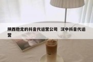 陕西稳定的抖音代运营公司  汉中抖音代运营