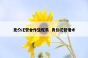 竞价托管合作流程表  竞价托管话术