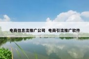 电商信息流推广公司  电商引流推广软件