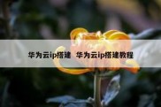 华为云ip搭建  华为云ip搭建教程