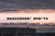搜狗竞价托管网络推广  搜狗推广平台