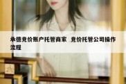 承德竞价账户托管商家  竞价托管公司操作流程