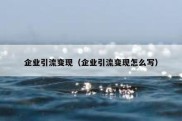 企业引流变现（企业引流变现怎么写）