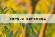 大关广告公司  大关广告公司电话