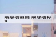 网站竞价托管哪里靠谱  网络竞价托管多少钱