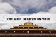 竞价托管案例（竞价托管公司操作流程）