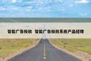 智能广告投放  智能广告投放系统产品经理