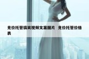 竞价托管搞笑视频文案图片  竞价托管价格表