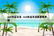 vsd负压引流  vsd负压引流瓶更换步骤