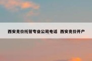 西安竞价托管专业公司电话  西安竞价开户