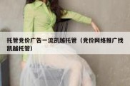 托管竞价广告一流凯越托管（竞价网络推广找凯越托管）