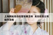 上海网站竞价托管效果怎样  竞价托管公司操作流程