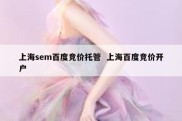 上海sem百度竞价托管  上海百度竞价开户