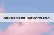 西城区竞价托管图片（西城区产权交易中心）