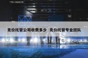 竞价托管公司收费多少  竞价托管专业团队