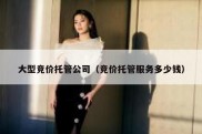 大型竞价托管公司（竞价托管服务多少钱）