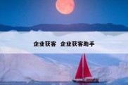 企业获客  企业获客助手