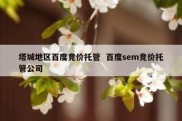 塔城地区百度竞价托管  百度sem竞价托管公司