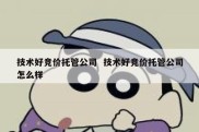 技术好竞价托管公司  技术好竞价托管公司怎么样