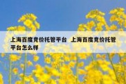 上海百度竞价托管平台  上海百度竞价托管平台怎么样
