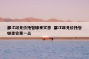 都江堰竞价托管哪里实惠  都江堰竞价托管哪里实惠一点