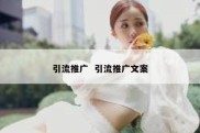 引流推广  引流推广文案