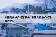 常德竞价推广托管服务  常德竞价推广托管服务中心