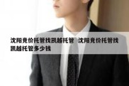 沈阳竞价托管找凯越托管  沈阳竞价托管找凯越托管多少钱