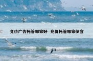 竞价广告托管哪家好  竞价托管哪家便宜