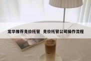 龙华推荐竞价托管  竞价托管公司操作流程
