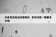 大邑竞价后台托管报价  竞价托管一般要多少钱